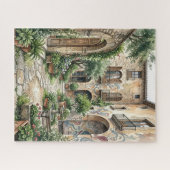 Graffiti Urban Courtyard Puzzel (Horizontaal)