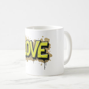 Graffiti Urban Love Bloom Koffiemok