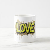 Graffiti Urban Love Bloom Koffiemok (Center)
