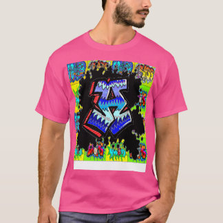 Graffiti Urban Spray A Letter T-shirt