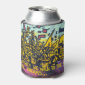 Graffiti Urban Street Art Abstract Blikjeskoeler (Blikje Voorkant)