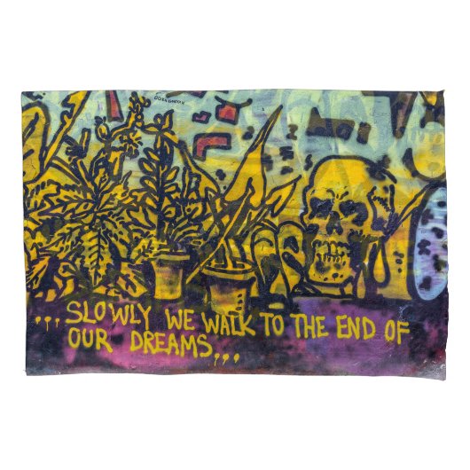 Graffiti Urban Street Art Abstract Kussensloop (Voorkant)