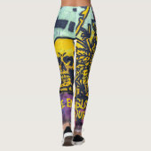 Graffiti Urban Street Art Abstract Leggings (Achterkant)