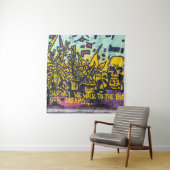 Graffiti Urban Street Art Abstract Wandkleed (In situ)