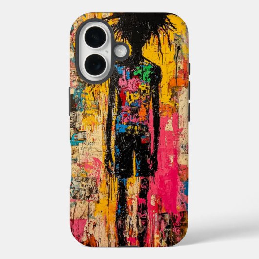Graffiti Urban Street Art Phone Case (Achterkant)
