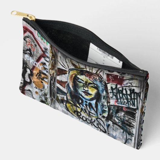 Graffiti Urban Street Cool Grunge Modern Uniek Etui (Open)