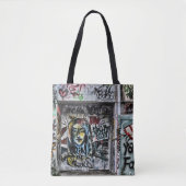 Graffiti Urban Street Cool Grunge Modern Unique Tote Bag (Voorkant)