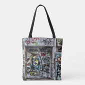 Graffiti Urban Street Cool Grunge Modern Unique Tote Bag (Achterkant)
