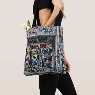Graffiti Urban Street Cool Grunge Modern Unique Tote Bag