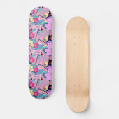 Graffiti Urban Streetwear Patroon  Persoonlijk Skateboard (Voorkant)