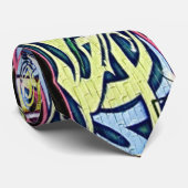 Graffiti urbanite stropdas (Opgerold)