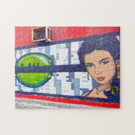 Graffiti van Montreal. Legpuzzel