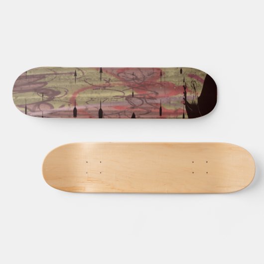 Graffiti van Urban Eagle Skateboard (Horizontaal)