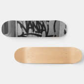 GRAFFITI VANDAL SCHAATS BOARD DECK PERSOONLIJK SKATEBOARD (Horizontaal)