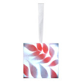 Graffiti verf leder en Stippen Kubus Ornament (Rechts)