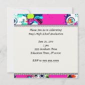 graffiti-verfspier in de stad afstuderen kaart (Achterkant)