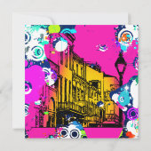 graffiti-verfspier in de stad afstuderen kaart (Achterkant)