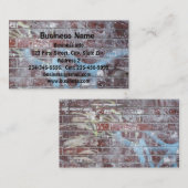 Graffiti verwijderen servicedruk wassen visitekaartje (Voorkant / Achterkant)