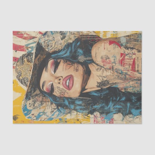 Graffiti Vibes6 Tissuepapier (Voorkant)