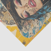 Graffiti Vibes6 Tissuepapier (Detail)