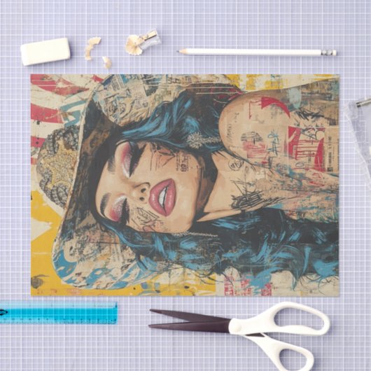 Graffiti Vibes6 Tissuepapier (Craft)