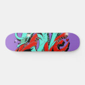Graffiti Vibes Skateboard Deck (Horizontaal)