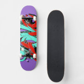 Graffiti Vibes Skateboard Deck (Voorkant)