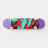Graffiti Vibes Skateboard Deck (Horizontaal)