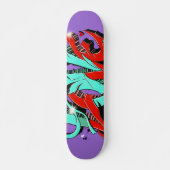Graffiti Vibes Skateboard Deck (Voorkant)