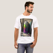 Graffiti Vibes: Straatkunst die je spreekt T-shirt (Voorkant volledig)