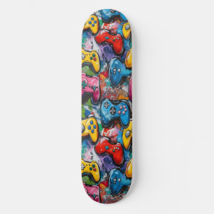 Graffiti Videogame Cool Ontworpen Skateboard