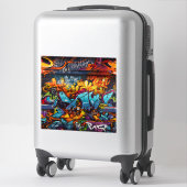 Graffiti Vinyl Sticker (Koffer)
