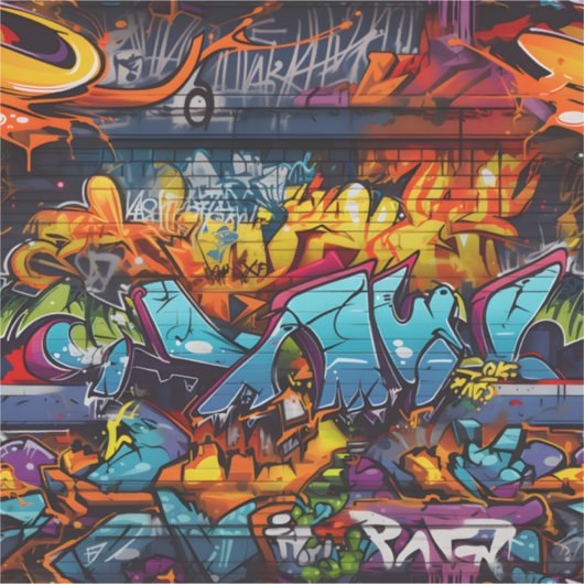 Graffiti Vinyl Sticker (Voorkant)