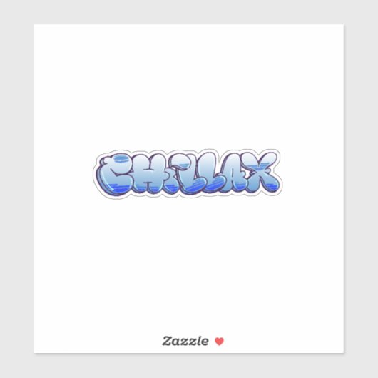 Graffiti Vinyl Sticker, op maat gesneden Sticker (Vel)