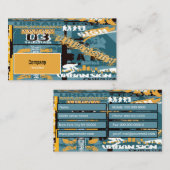 Graffiti Visitekaartje (Voorkant / Achterkant)