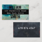 graffiti-visitekaartjes voor stedelijk verval visitekaartje (Voorkant / Achterkant)