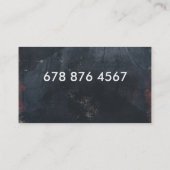 graffiti-visitekaartjes voor stedelijk verval visitekaartje (Achterkant)