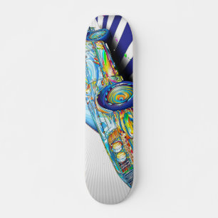 Graffiti voor design persoonlijk skateboard