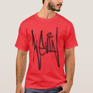 Graffiti voornaam Kevin Mannen-shirts T-shirt