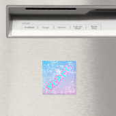 Graffiti Vredesgevoel Verstoorde blik Magneet (Insitu (Vaatwasser))