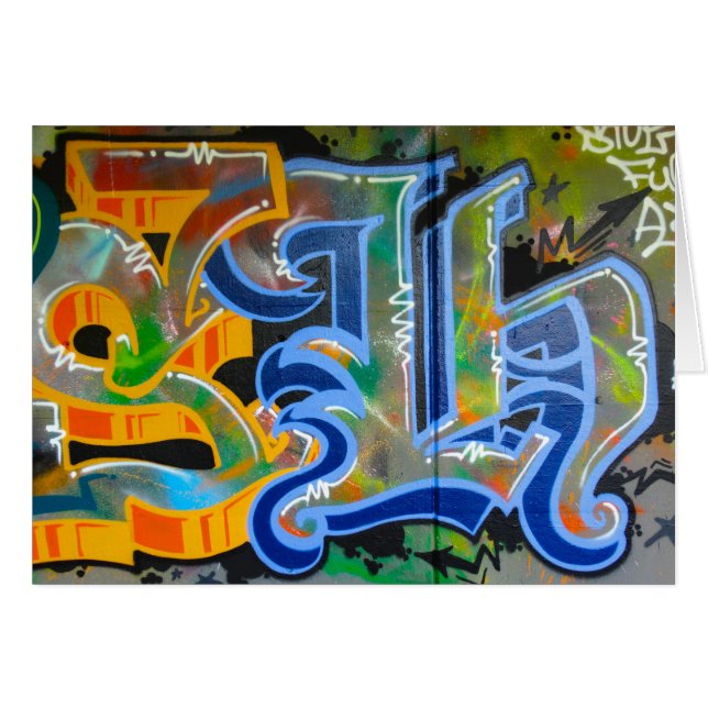 Graffiti Wall Art (Voorkant Horizontaal)