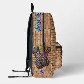 Graffiti Wall Bedrukte Rugzak (Links)