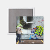 Graffiti Wall Lucy Magneet (Voorkant / Achterkant)