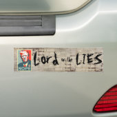 Graffiti Wall met Trump Bumpersticker (Op auto)