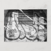 Graffiti wall, New York City Briefkaart (Voorkant)