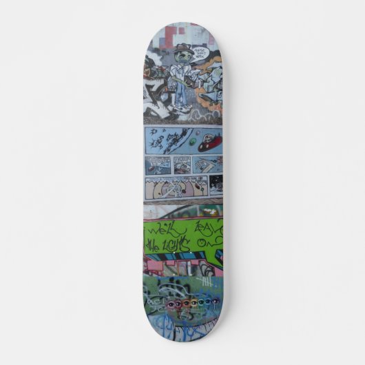 Graffiti Wall - (St. Louis, Mo) Skateboard (Voorkant)