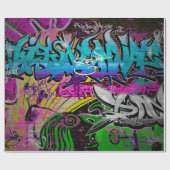 Graffiti wall urban artgraffiti,art,wall,grafiti,g cadeaupapier (Vlak)