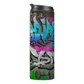 Graffiti wall urban artgraffiti,art,wall,grafiti,g thermosbeker (Geroteerd rechts)