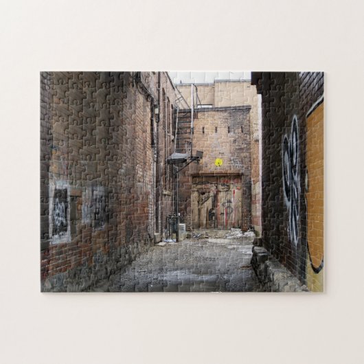 Graffiti Wall Urban "Gallery Alley" Foto Puzzle Legpuzzel (Horizontaal)