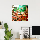 Graffiti - Wat leeft er onder Poster (Thuiskantoor)